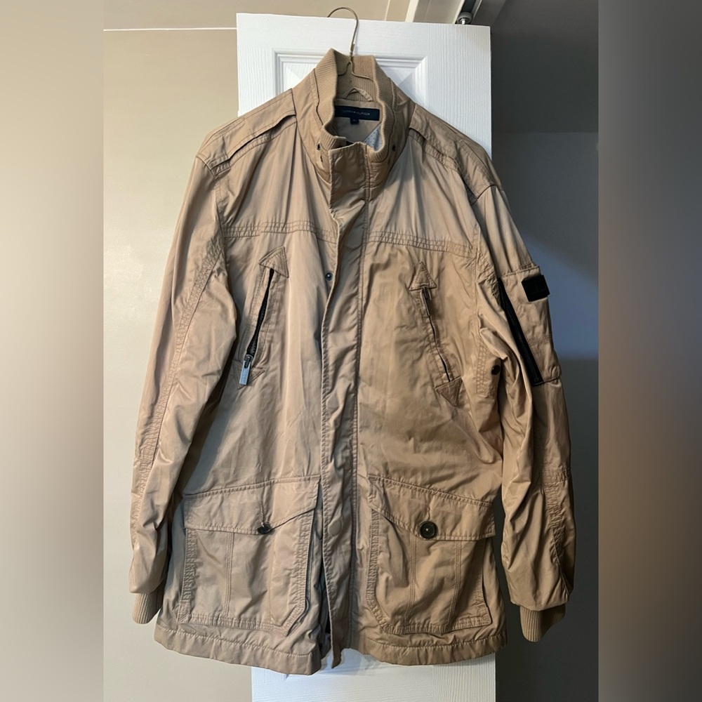 Tommy Hilfiger Tan Military Field Jacket